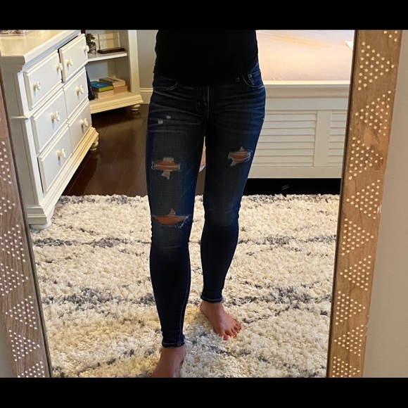 American Eagle Super Stretch Jeggings 0 Reg - Picture 7 of 8